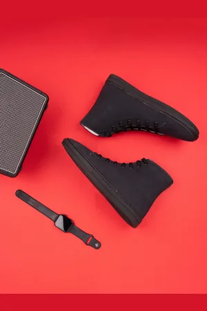 Highlander HI-TOP CANVAS SNEAKERS