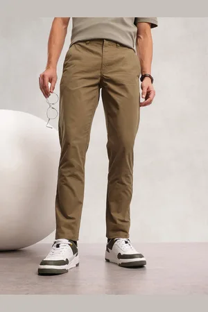 Nautica Men Smart Slim Fit Pure Cotton Chinos Trousers