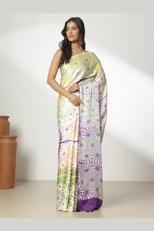 Liva Tie and Dye Liva Saree