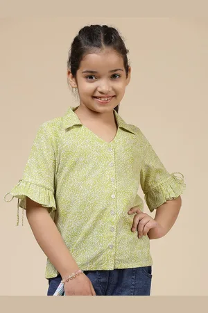 BAESD Tropical Print Tropical Shirt Style Top