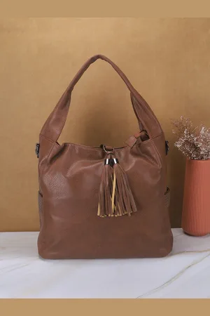 All Things Mochi Women Solid Bucket Handheld Bag