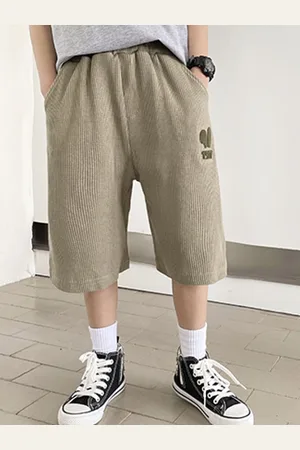 LULU & SKY Boys High-Rise Cargo Shorts