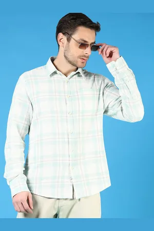 V-Mart Men Tartan Checks Opaque Printed Casual Shirt