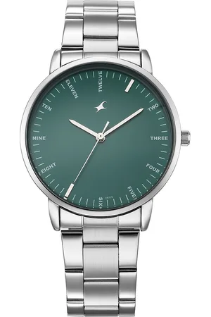 Fastrack Men Dial & Stainless Steel Bracelet Style Straps Analogue Watch 38159SM03
