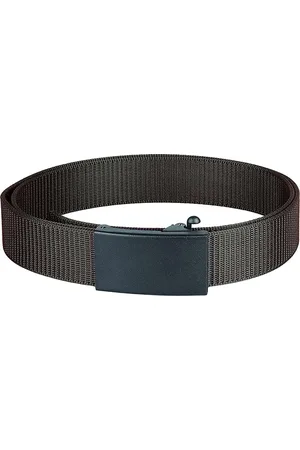 Provogue Men Textured Slider Buckle Belt