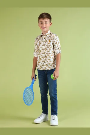 Ralph Lauren Boys Camouflage Printed Pure Cotton Casual Shirt