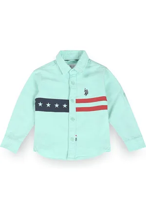 Ralph Lauren Boys Spread Collar Classic Casual Pure Cotton Shirt