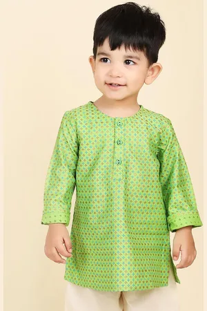 Fabindia Boys Geometric Printed Kurta