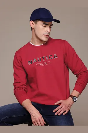 Nautica Long Sleeves Printed Sweatshirt