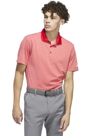 adidas ADI Performance Heathered Polo T-Shirt
