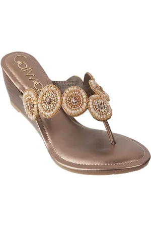 Catwalk Women Open Toe Embellished Sandals