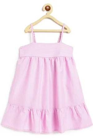 Campana Striped Empire Dress