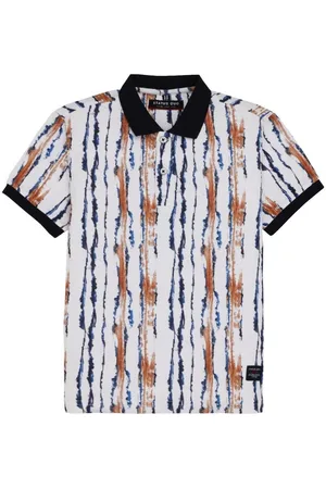 Status Quo Boys Printed Polo Collar Pockets T-shirt