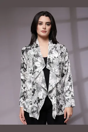 KASSUALLY Women Printed Shrug
