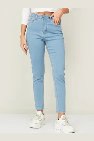 Lifestyle Women Skinny Fit Cotton Jeans