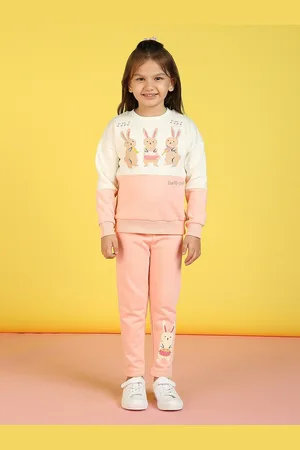 Nauti Nati Girls Printed Top With Leggings