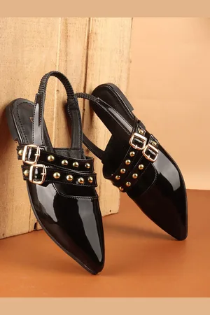 LAVIE Women Embellished Mules Flats