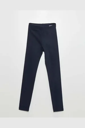 KIABI Girls Cotton Long Stretch Legging