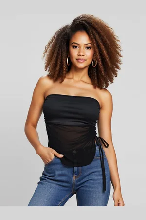 IZF Ruched Off Shoulder Top