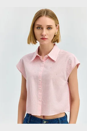 COVER STORY Women Opaque Striped Casual Shirt