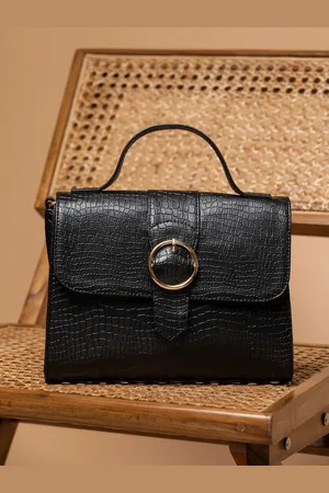 Estalon Textured Structured Sling Bag