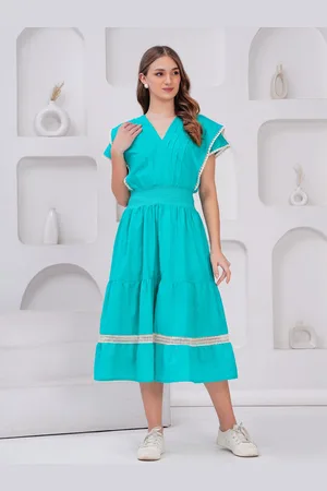 JC4U Women Fit & Flare Midi Dress
