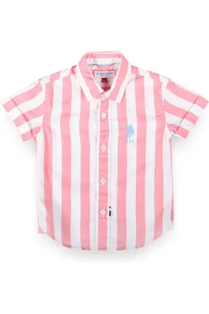 Ralph Lauren Boys Classic Vertical Stripes Casual Cotton Shirt