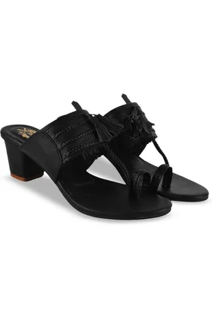 Shoetopia Girls Ethnic Block Sandals