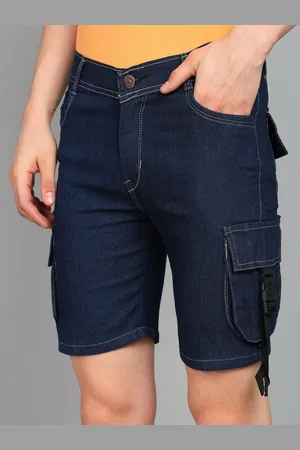 Moda Rapido Men Running Denim Shorts