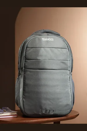 Teakwood Leathers Typography Print Backpack -30L