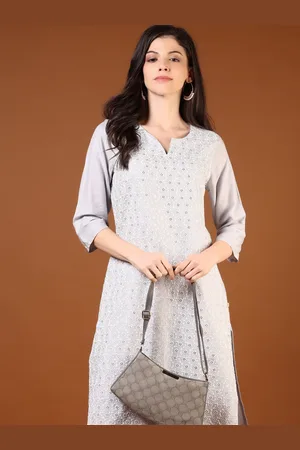 V-Mart Women Ethnic Motifs Embroidered Thread Work Kurta