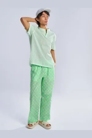 Terra Luna Men Printed Trousers