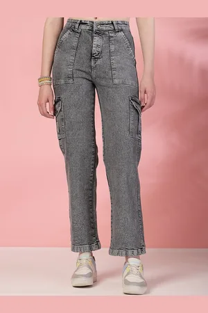 Chemistry Women High Rise Denim Solid Regular Fit Jeans