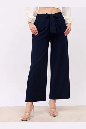 Styli Women Flared High-Rise Trousers