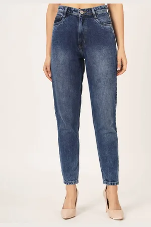 BEATNIK Women Regular Fit High-Rise Heavy Fade Stretchable Cotton Jeans