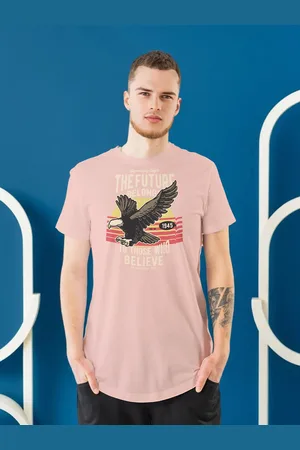 Moda Rapido Men Graphic Printed Round Neck Regular Fit T-shirt