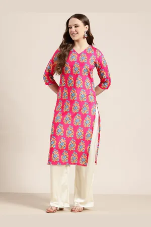 HERE&NOW Printed Straight Kurta