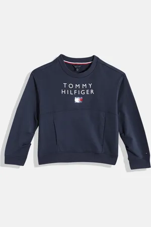 Tommy Hilfiger Girls Brand Logo Printed Sweatshirt