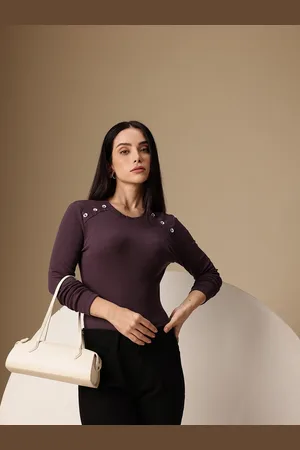 Chemistry Ribbed Long Sleeves T-shirt