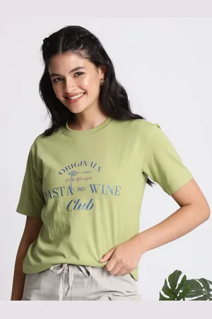 IVOC Women Typography Printed T-shirt