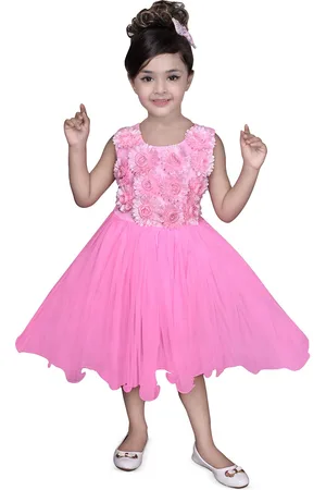 BAESD Floral Net Fit & Flare Dress