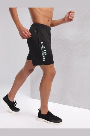 HRX Typography Print Rapid-Dry Running Shorts