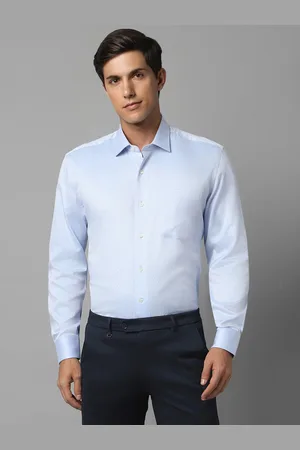 Louis Philippe Men Slim Fit Opaque Formal Shirt
