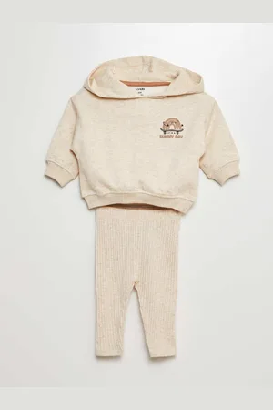 KIABI Boys Printed hooded Sweatshirt With Trouser
