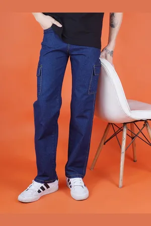 Moda Rapido Men Classic Jogger Low Distress Jeans