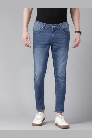 SPYKAR Men Super Skinny Fit Low-Rise Light Fade Stretchable Jeans