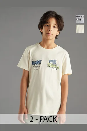 Max Collection Boys 2 Printed Applique T-shirt