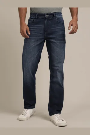 Roadster The Lifestyle Co. Men Jean Navy Blue Thread Boutique Light Fade Stretchable Jeans