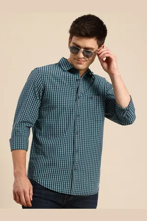 Benetton Gingham Checks Casual Shirt