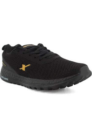 Sparx Men Black Mesh Running Non-Marking Shoes